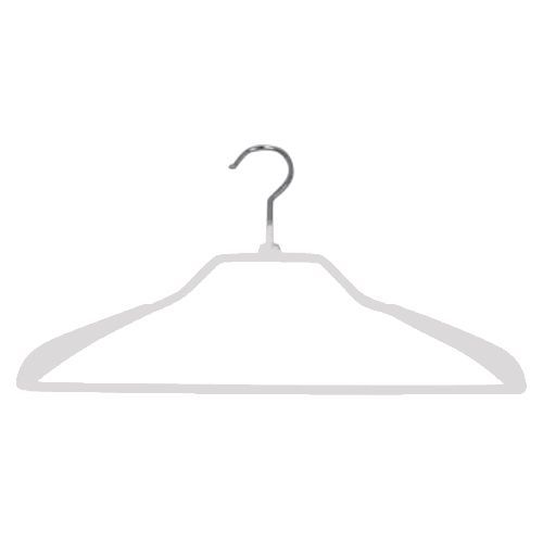 WS 036 - 45 \ Металлические вешалки-плечики для одежды (обрезиненные) WS 036 - 45 \ Металлические вешалки-плечики для одежды (обрезиненные) HNG.190.WH