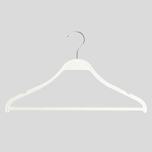 MNP-41 \ Вешалка-плечики с перекладиной  HNG.MNP.41.WH