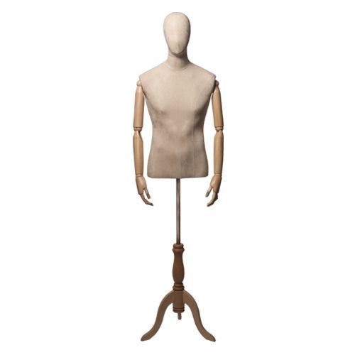 Originals 01 \ Торс-Манекен с деревянными руками, мужской Originals 01 \ Торс-Манекен с деревянными руками, мужской