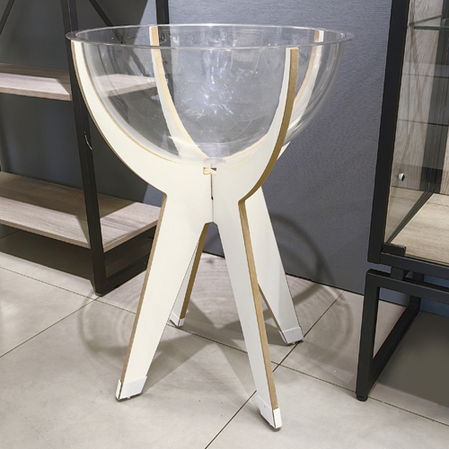 SKR 500 MDF \ Накопитель с опорой из ЛМДФ SKR.500.MDF.WH