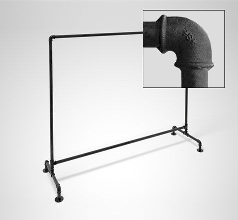 Рейлы для одежды лофт серия Fit (Собственное производство) Рейлы для одежды лофт серия Fit (Собственное производство)