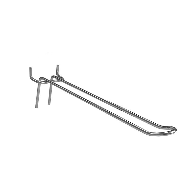 S 302 \ Крючок двойной на перфорацию (L-200, d-4мм, шаг 50мм) S 302 \ Крючок двойной на перфорацию (L-200, d-4мм, шаг 50мм) SEV.302.ZN