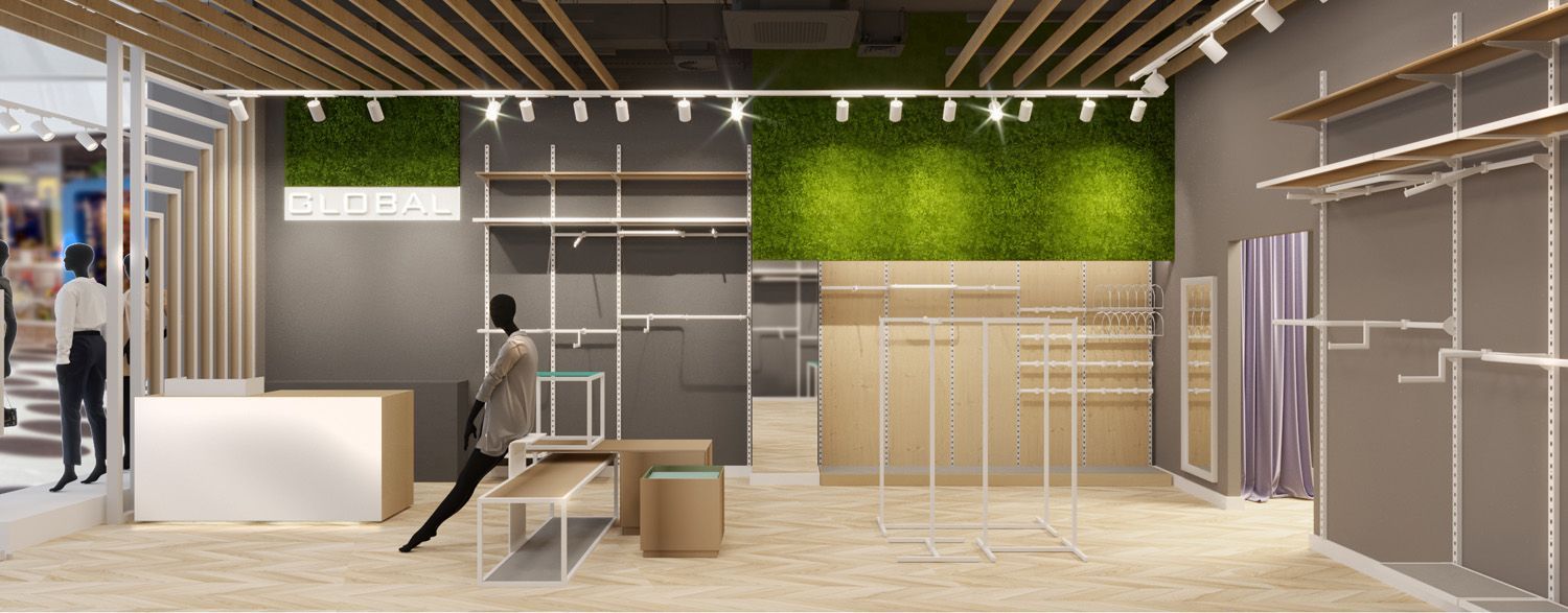 Система Global в цвете белый муар Система Global в цвете белый муар