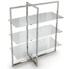 NK 211 MGL \ Стеллаж с матовыми полками NK 211 MGL \ Стеллаж с матовыми полками