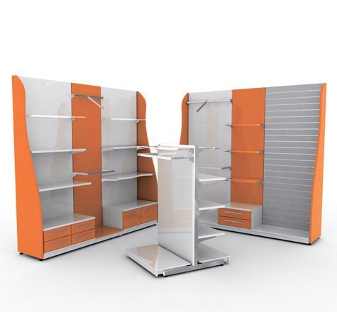 Торговые стеллажи Eclipse Торговые стеллажи Eclipse