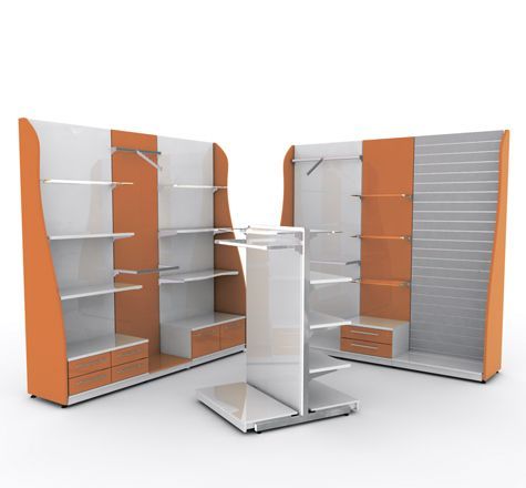 Торговые стеллажи Eclipse Торговые стеллажи Eclipse