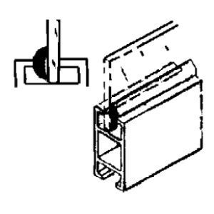 10-01-019 \ Уплотнитель для стекла 10-01-019 \ Уплотнитель для стекла