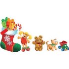 610 \ Рождественский носок и игрушки, комплект из 5 штук