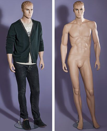 M-72 \ Манекен мужской (с макияжем) M-72 \ Манекен мужской (с макияжем)