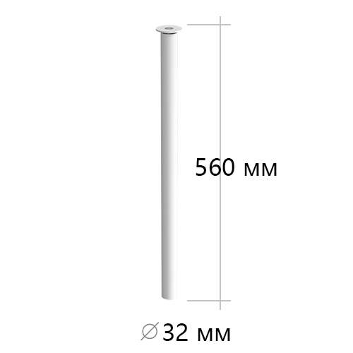 SKR 10.32 WH \ Стойка SKR.4500.10.32.9016.MU25