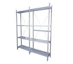 Торгово-складские стеллажи на зацепах СУ 