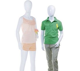 Манекены детские Futura Junior (абстрактные) 