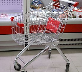 Тележки покупательские для супермаркета 