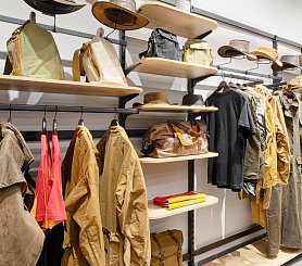 Система  GLOBAL LITE в цветах черный и белый муар