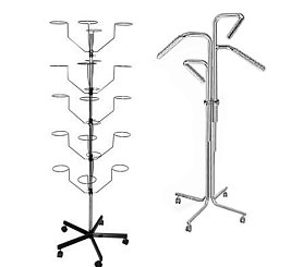 Cтойки для одежды на колесиках AVS (Собственное производство)  