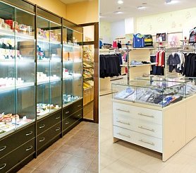 Корпусные торговые стеллажи и прилавки Стенфорд