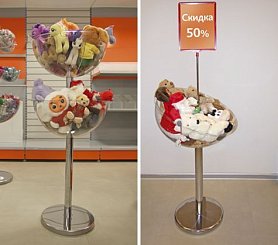 Накопители с пластиковыми чашами 