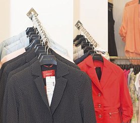 Кронштейны для одежды настенные, дуги для примерочной кабины  