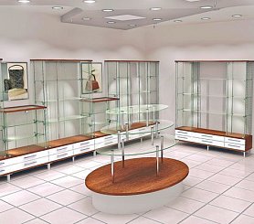 Витрины и прилавки Октава