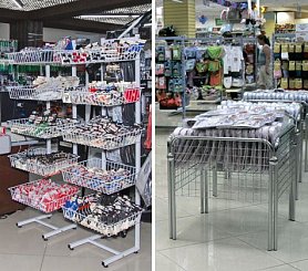 Корзины для распродаж и накопители 