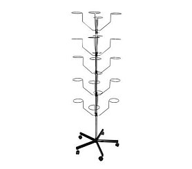 Вешала, стойки и кронштейны для головных уборов и шапок, напольные  