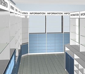 Торговая мебель для аптек Farma