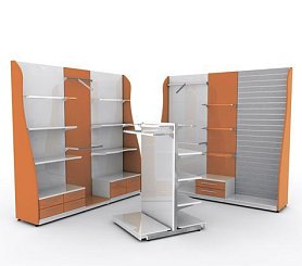 Торговые стеллажи Eclipse