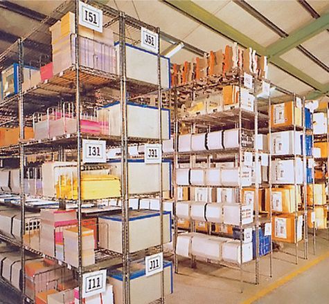 Полочные стеллажи для склада и торгового зала Стайл (Стиль)