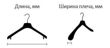 Вешалки и плечики для одежды пластиковые (Россия)